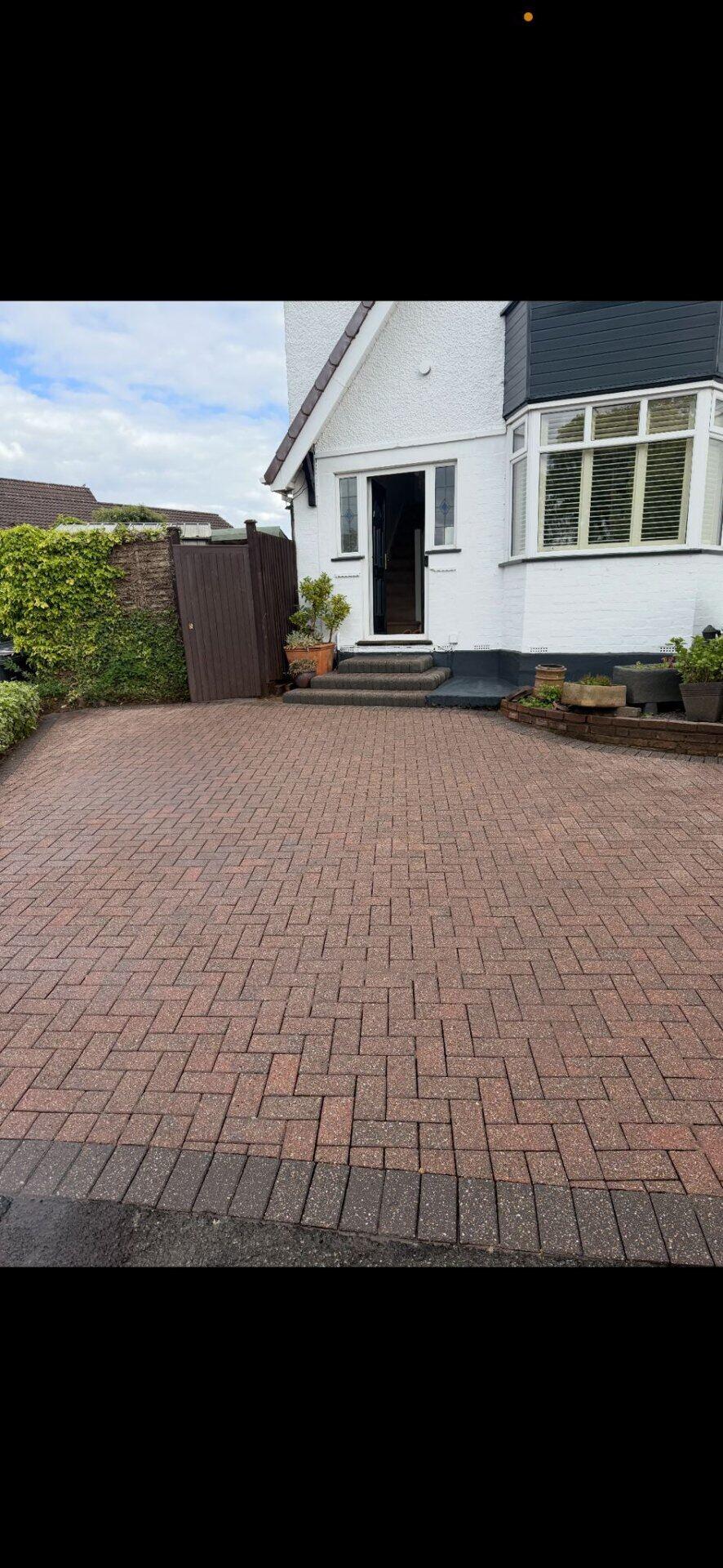 Driveway Restoration after — Solihull