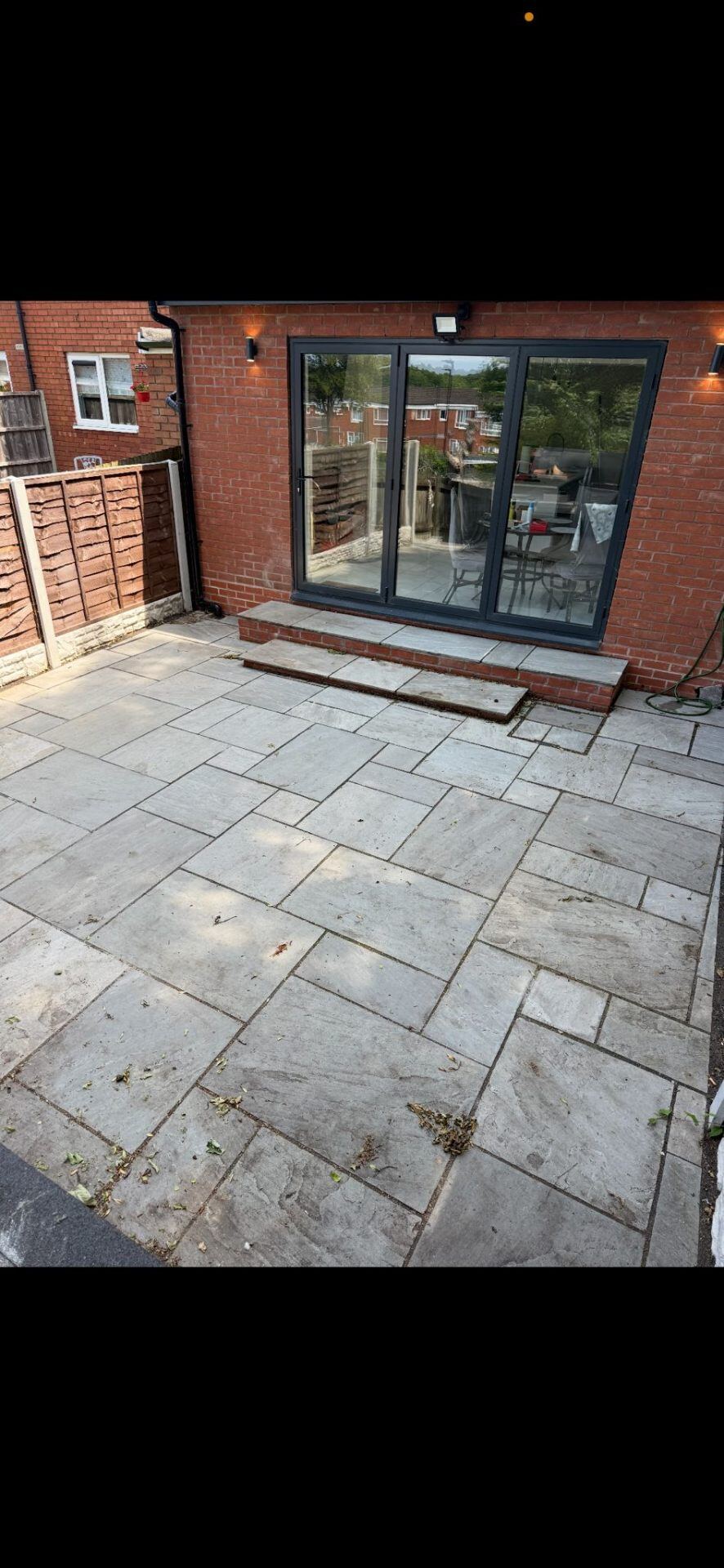 Patio Cleaning before — Birmingham