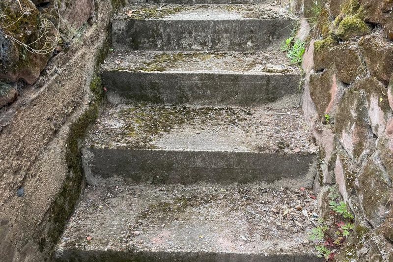 Steps & Paths before — Solihull
